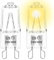 VMUTGA 2 Pièces Ampoule Halogène G9 Four 40W 230V, Résistance à la chaleur 300°C Haute Luminosité Lampe de Four, Blanc Chaud 2700K Lampe Halogène G9 pour Four, Micro-ondes, Lustre