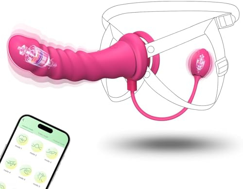 Dildo Doble Strap-on Cinturones Vibradores Consolador Sexual para Mujeres, Arnes strap on Doble Dildos Pene para Lesbianas, Arneses Sexuales Dildo Anal, Juguetes Eróticos para Pareja Sexuales