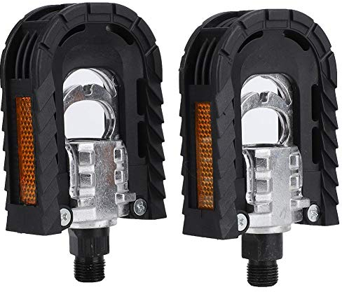 VGEBY1 Klapppedal, Fahrrad klapppedale 1 Paar Dueable Fahrrad Klapppedale für Rennrad klapppedale für faltrad Faltrad Fahrradzubehör