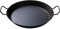 SKOTTSBERG Carbonstahl Paella-Pfanne - Ø 38 cm – vorgebrannt & PFAS‑frei, 2,5 mm Boden, duale Griffe - für Induktion, Gas, Ceran, Ofen & Grill