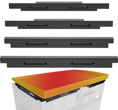 Upgraded Magnetic Wind Guards for Blackstone 36'' Griddle, Blackstone Griddle Accessories, Protect Flame, Hold Heat, Save Gas, Fit with Blackstone Grill Accessories, Black, Stainless Steel