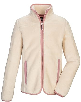 Killtec flickor Kow 242 Grls Flc Jckt Sherpajacka/fleecejacka med ståkrage