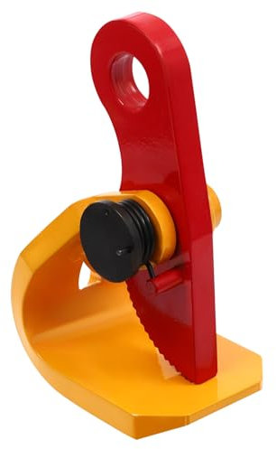 Gallopen Abrazadera de Elevación, abrazadera horizontal de chapa de 1,5 t - Abrazadera de elevación profesional, abrazadera horizontal de chapa de acero, para chapas de acero, chapas y placas