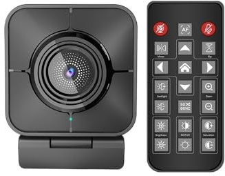 4K Webbkamera 1080P HD Minikamera PC med Mikrofon Automatisk USB-kamera for Livestreaming och Videokonferenser