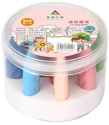 Crayones De Fácil Agarre | Crayones Para Colorear | Crayón No Tóxico Para Niños Pequeños, Colores Lavables Parra Niños Pequeños, Crayón Con Forma De Nuez Con Fácil Agarre