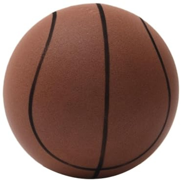 Generico Tyst basketboll | tyst basketboll för inomhus studsar | krossbar boll med reducerat ljud för störningsfri inomhusträning