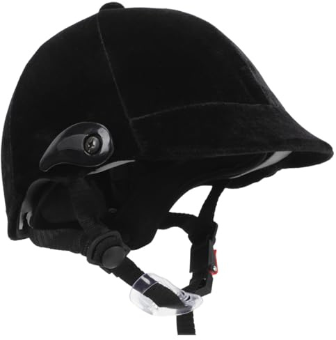 Zerodeko Casque Équitation Garçon Fille Protection pour Cheval Respirant et Ajustable pour Garçons et Filles Modèle Noir