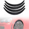 4PCS Kotflügelverbreiterung Universal Auto Rad Kotflügel Set, Radkappen Augenbraue Auto Reifen Kotflügel Schutz Kohlefaser Lauf Radlauf Felgen Radlaufverbreiterungen kotflügelverbreiterungen