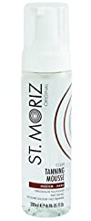 St Moriz Original Instant Clear Tanning Mousse in Medium to Dark | Fast Drying Vegan Fake Tan | Light Glow in 1 Hour, Deeper Glow After 8 Hours | Dermatologically Tested | Cruelty Free | 200ml