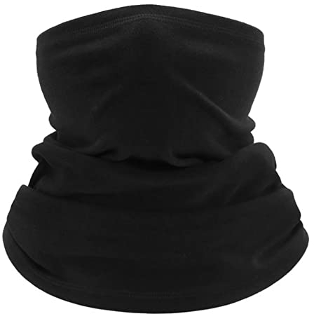 Voarge Multifunktionstuch Herren Damen Schlauchschal Halswärmer, Weichem Fleece Schlauchschal Winddicht Halstuch Halswärmer für Outdoor Skifahren motorrad Radfahren