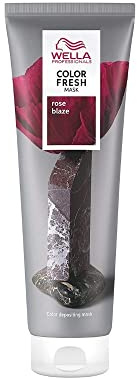 WELLA 3 x Wella Professionals Color Fresh Semi-Permanent Hair Mask 150ml - Rose Blaze