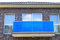 Smart Deko 90x500cm, Blau PE Balkonsichtschutz, Balkonverkleidung, Windschutz, Sichtschutz und UV-Schutz für Balkon, Gartenanlagen, Camping und Freizeit (90x500cm, Blau)