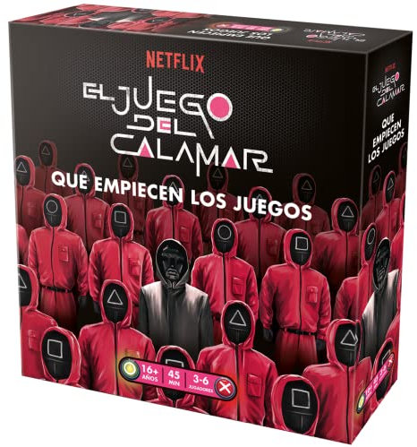 Asmodee El Juego del Calamar - Juego de Mesa en Español, MIXSQ01ES