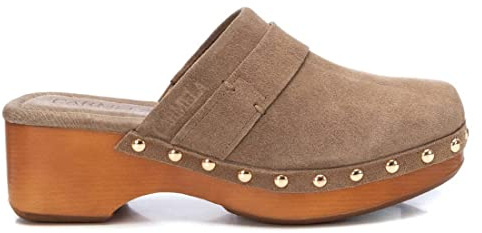 Carmela 160452 Zuecos de Mujer Taupe