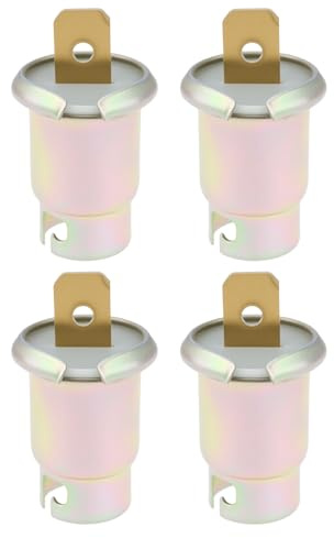 ECSiNG Lot de 4 supports d'ampoule à brancher pour tableau de bord et compteur de vitesse et feux de position compatibles avec Jawa Compatible avec CZ