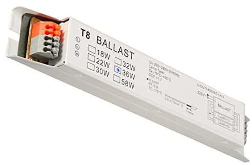 1PC Electronic Ballast 2x36W Tension large Tension Fluorescente Économie d'énergie