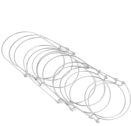 Zerodeko 8 Piezas Asas de Alambre de Acero Inoxidable para Tarros Mason de Colgadores Metálicos Resistentes y Fáciles de Instalar para Decoración de Bodas Fiestas y Hogar