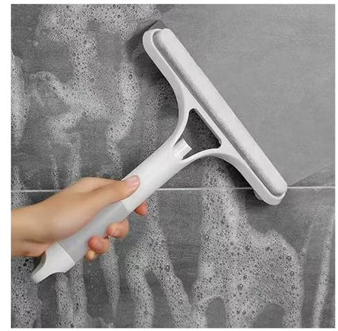 3-In-1 Glass Cleaning Wiper With Built-In Spray, Double-Sided Window Brush For Home& Kitchen