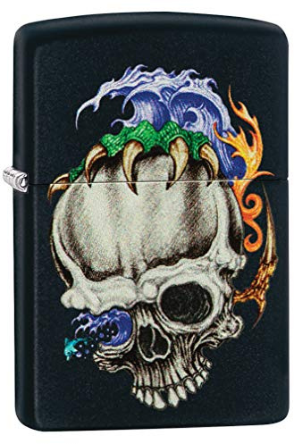 Zippo Lighter, Black, Normal