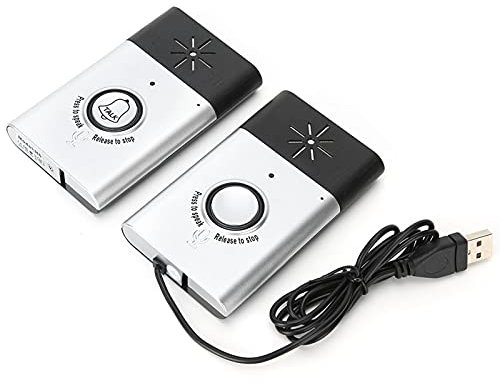 Mini Timbre De 2,4 GHz, Timbre De Intercomunicación Portátil, Timbre De Intercomunicación De Voz De Doble Vía, Sistema De Interfono Inalámbrico