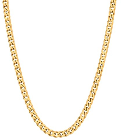 VEXXS Men's Gold Chain Flat Cut03