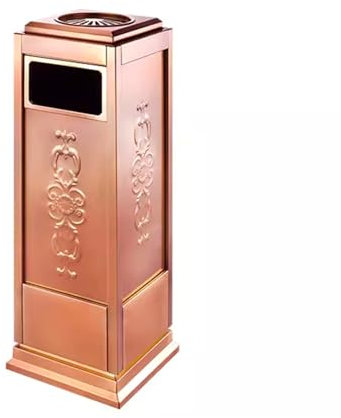SLMSMSH Cendrier Debout Poubelle en métal for Centre Commercial, cendrier, Seau à Cendres, Seau de Stockage en Acier Inoxydable, Seau d'extincteur de fumée Cendrier pour l'extérieur