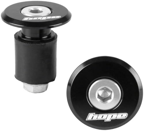 Hope Grip Doctor Cycling Bar End Plugs - Black, Pair