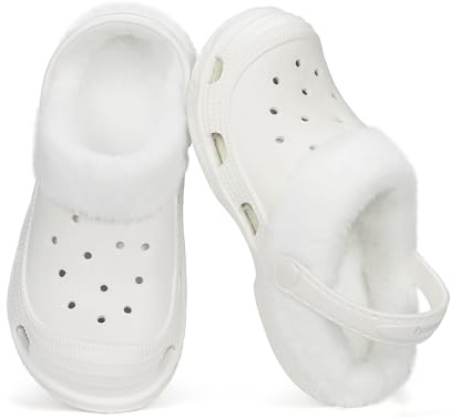 Pyrathon Clogs da Donna con Fodera in Pantofole Zoccoli Invernali 36-41EU