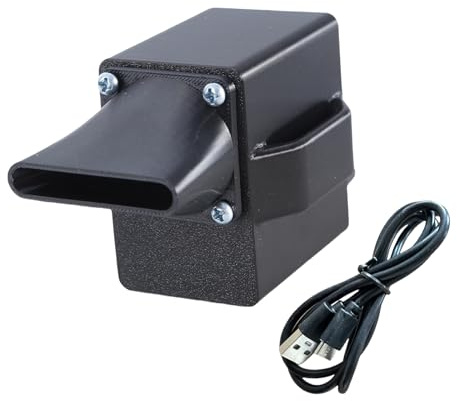 Pequeño Ventilador Eléctrico Para Barbacoa De 12V Con Controlador Velocidad Variable Aire Cocina Para Barbacoa Y Acampada