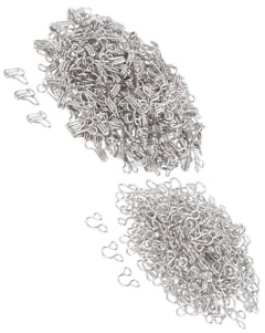 PIXZCSA Agrafes et œillets polyvalents, 200 jeux disponibles en 6 tailles. Idéal pour bustiers, corsets et robes. Solides et résistants. Ces agrafes et œillets sont faciles
