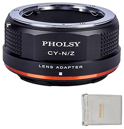 PHOLSY Adattatore Manuale Compatibile con Obiettivo C/Y su Z Fotocamera