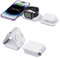 DTD Cargador Inalambrico Plegable 3 en 1, Magnético Cargador Compatible con iPhone 15 14 13 12 Pro MAX/Plus/Mini, Travel Wireless Charger para Apple Watch 9/Ultra 2/8/7/SE/6/5/4, AirPods 3/2/Pro