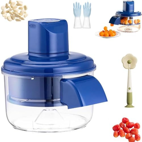 Sbucciatore automatico per frutta, pelapatate elettrico ricaricabile per uva, aglio, pomodori, strumento da cucina efficiente per uso domestico e commerciale