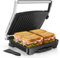 Aigostar Sandwich Toaster Toastie Maker, 2000W Large Fit Grill with Improved Non-Stick Coating, Panini Press and Sandwich Maker, Adjustable Temperature Control, Drip Tray, Spatula Included - Samuel