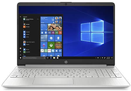 HP Laptop 14s-fq1000na, 14 Full HD Laptop, AMD Ryzen 5 5500U, 8GB Ram, 256 GB SSD, Windows 11 Home, Amazon Alexa Voice Service, Dual Front Facing Speakers, Silver