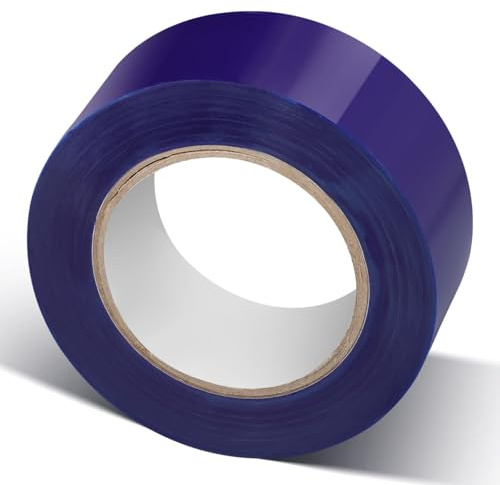 Vaguelly Cinta de llanta fiable para coche – 1 rollo de película protectora de polietileno en color azul antiarañazos para llantas de coche Fácil instalación sin herramientas Diseño elegante para