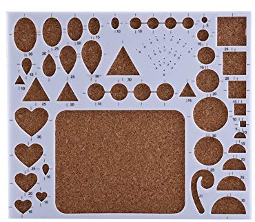OEBUAFI Kit de Herramientas para Quilling, Juego de 4 Piezas para Manualidades con Papel, con Pinzas Ranuradas, Agujas para Cuentas y Enrollador de Agujas de Acero, para Quilling, (WHITE)