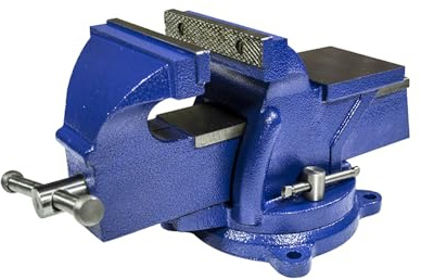 Sogi MB-100 morsa da banco con base girevole in ghisa e acciaio - ganascia 100 mm - apertura 120 mm