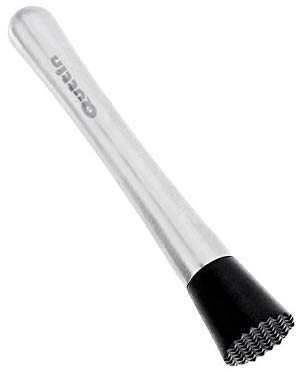 Quttin 105172 Mortero Cocktail Gourmet de Acero Inoxidable, Multicolor, Talla Única