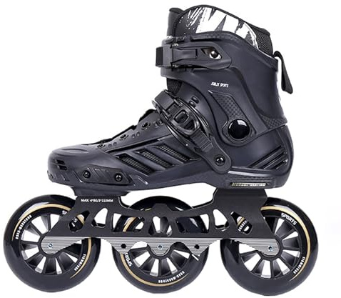 Weyot Rollers en Ligne pour Adultes, Rollers Professionnels en Ligne, Patins À roulettes en Ligne pour Hommes Et Femmes avec Roues De 110 Mm, Patins À Roues Alignées D'extérieur, Unisexes