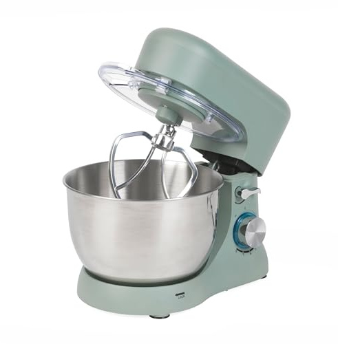 Progress Go Bake Amasadora, 1300 W, 4 L, verde azulado