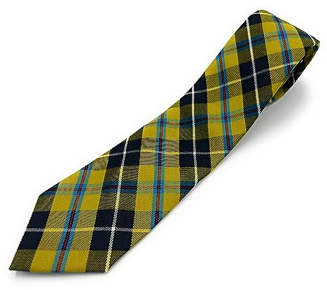 Mens Tartan Neck Tie, Available in a Selection of Tartans (Cornish National)