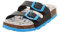 Superfit Jungen Fussbettpantoffel Hausschuh, Blau Mehrfarbig 8160, 35 EU