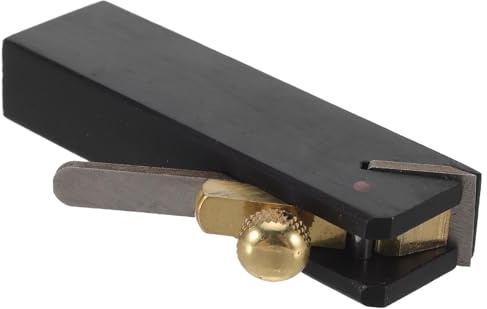 ERINGOGO Rabot de Finition Mini en Bois D’ébène Fond Plat, Outil Manuel pour Lissage et Façonnage des Bords, pour Projets de Menuiserie et Travail du Bois