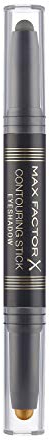 Max Factor, Ombretto Contouring Stick Shadow, Duo Ombretti in Crema a Matita, 005 Bronze Moon & Forest Green, 1 gr