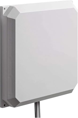 Cisco Aironet Dual-Band Directional Wi-Fi Patch Antenna, 6 dBi (2.4 GHz)/6 dBi (5 GHz), 4 Ports, Wall Mount, Self-Identifying, 1-Year Limited Hardware Warranty (AIR-ANT2566P4W-RS=)
