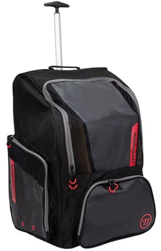 Warrior Sac à dos Pro Roller - Couleur : noir/rouge