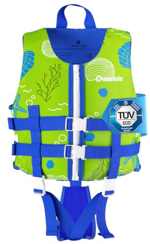 Kids Swim Vest, Float Jacket with Adjustable Safety Strap, Buoyancy Aid for Toddlers Kids 3-6 Years/19-30Kg, Quick Dry Learn to Swim Floats for Pool, Beach, Swimming Lessons, Water Sports
