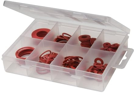 Fixman 871854 Confezione 110 Pezzi di Rondelle in Fibra