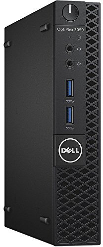 Dell CFC5C OptiPlex 3050 Micro format, Intel Core i5-7500T, 8 Go DDR4, 256 Go de mémoire SSD, Windows 10 Pro